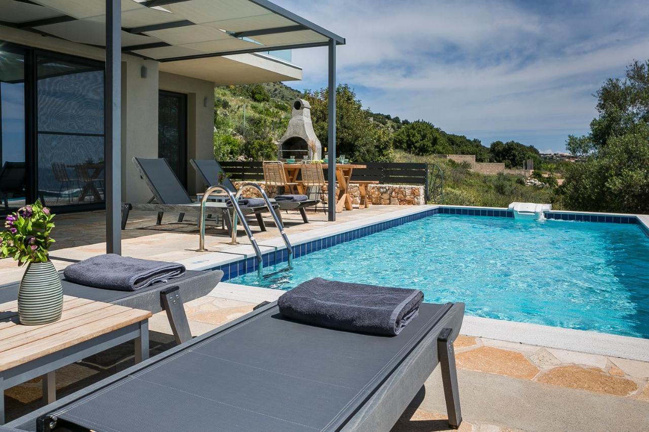 Villa Blue Sea Spathíon Exteriér fotografie